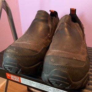 Merrell Mocs Slip on Shoes - Fleece-lined/Waterproof with ArcticGrip sole!